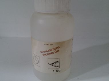 Pickling cairan pembersih stainless